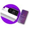 Intuis Tactic 40131500 Θερμοπομπός Τοίχου 1500W με Ηλεκτρονικό Θερμοστάτη και WiFi Λευκός