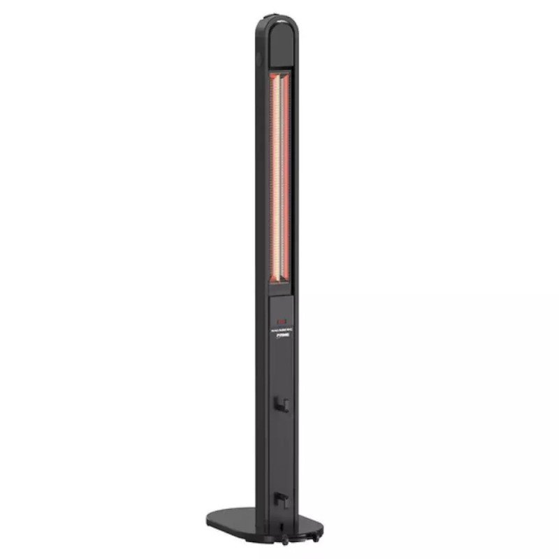 Hausberg HB-8575NG 2 ΣΕ 1 Τηλεσκοπικό Θερμαντικό Κάτοπτρο Carbon 1800-2000 W (42-8575)