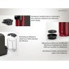Bruno Μηχανή Espresso 1450W Πίεσης 19bar Κόκκινη BRN-0214