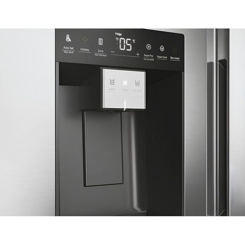 Haier Ψυγείο Ντουλάπα 601lt Total NoFrost Υ177.5xΠ90.5xΒ72.6εκ. Inox HSW59F18EIMM Haier Ψυγείο Ντουλάπα 601lt Total NoFrost Υ177.5xΠ90.5xΒ72.6εκ. Inox HSW59F18EIMM
