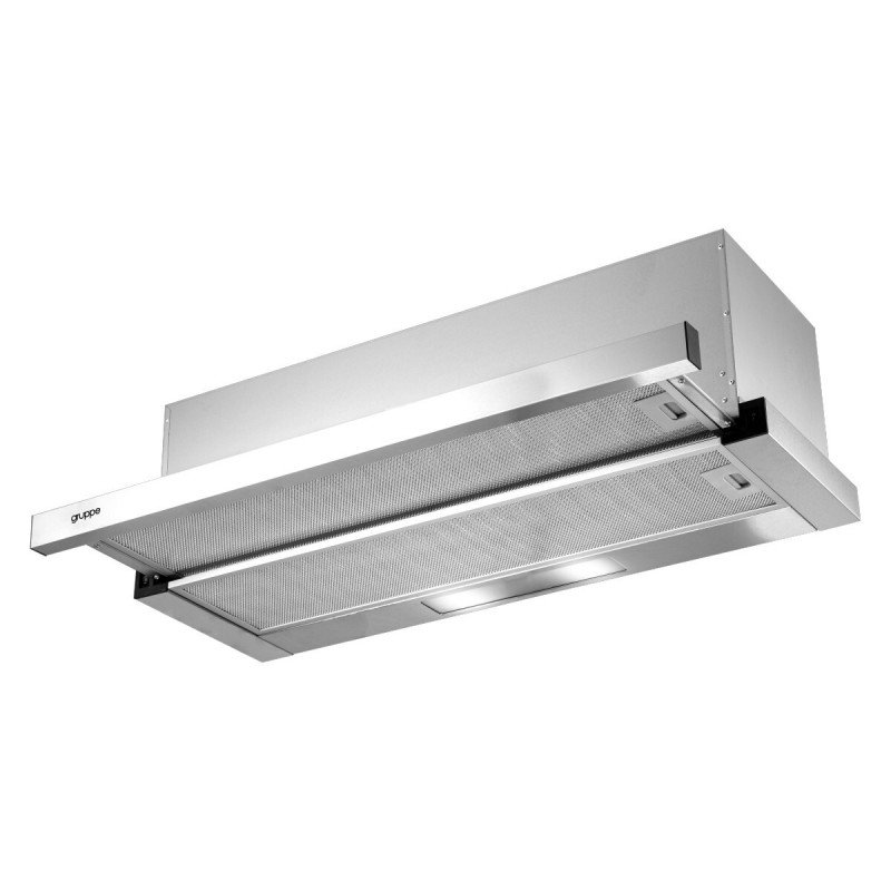 Gruppe Forte Συρόμενος Απορροφητήρας 60cm Inox