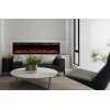 Hitense Επιτοίχιο Ηλεκτρικό Τζάκι 1600W 182.8x12.7cm Γκρι SUPERIOR-72