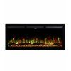 Hitense Επιτοίχιο Ηλεκτρικό Τζάκι 1600W 106.7x12.7cm Γκρι SUPERIOR-42