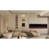 Hitense Επιτοίχιο Ηλεκτρικό Τζάκι 1600W 182.8x12.7cm Γκρι SUPERIOR-72