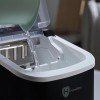Homevero Hv-im1224B Παγομηχανή Ημερήσια Παραγωγή 10kg Μαύρο