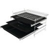 Gorenje BSA6747A04BGWI Φούρνος άνω Πάγκου 77lt Π59.5εκ. Μαύρος