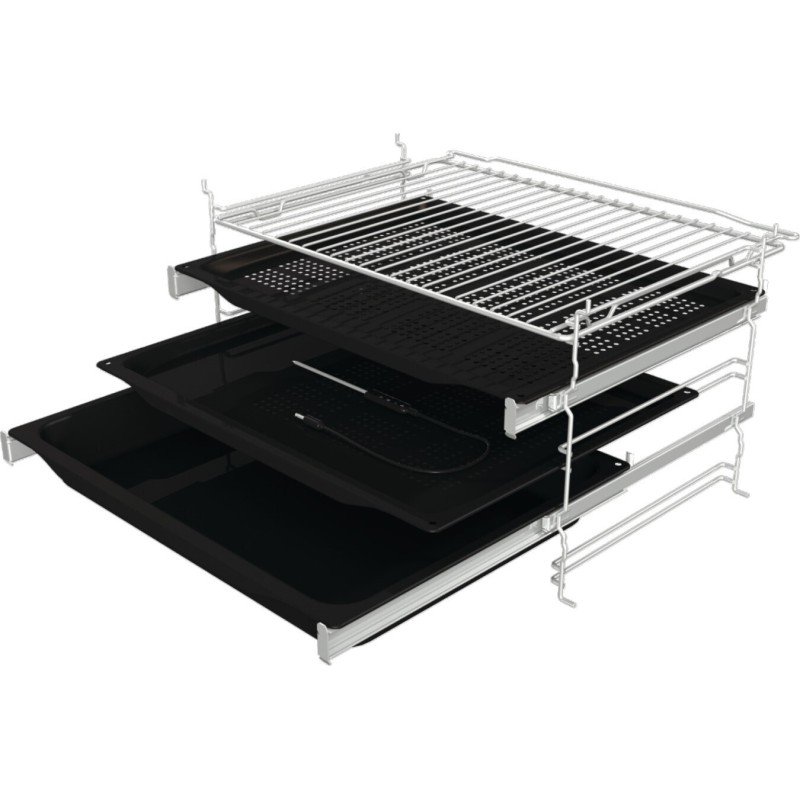 Gorenje BSA6747A04BGWI Φούρνος άνω Πάγκου 77lt Π59.5εκ. Μαύρος