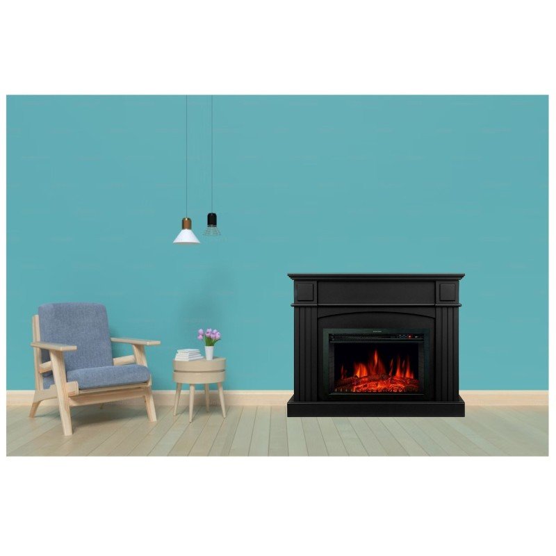 Ηλεκτρικό Τζάκι Soprano De Lux Black Επιδαπέδιο 2000w Hitense Ηλεκτρικό Τζάκι Soprano De Lux Black Επιδαπέδιο 2000w Hitense