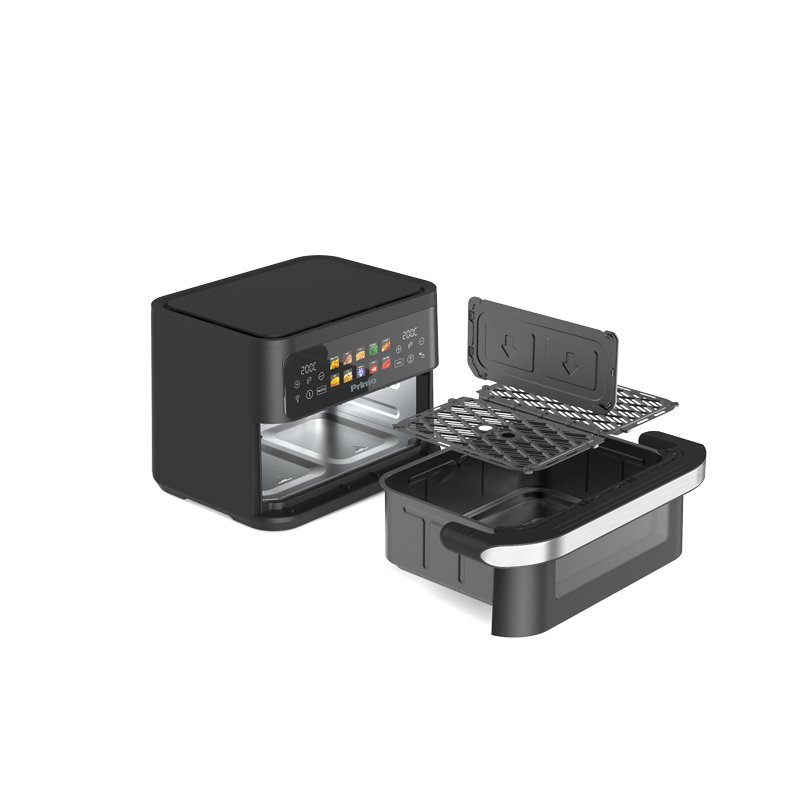 Primo PRAF-40530 Air Fryer με Διπλό Αποσπώμενο Κάδο 11lt Μαύρο