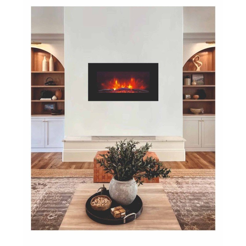 Hitense L.e.d Επιτοίχιο Ηλεκτρικό Τζάκι 2000W 73x11.4cm Κόκκινο EX200-SLIM3D7K Hitense L.e.d Επιτοίχιο Ηλεκτρικό Τζάκι 2000W 73x11.4cm Κόκκινο EX200-SLIM3D7K