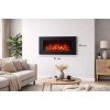 Hitense Επιτοίχιο Ηλεκτρικό Τζάκι 2000W 91x11.5cm Κόκκινο HWF-7K200F Με 7 Επιλογές Χρωμάτων 