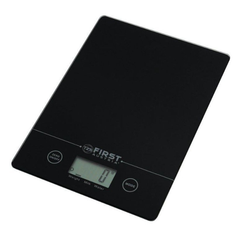 First Austria Ψηφιακή Ζυγαριά Κουζίνας 1gr/5kg Black FA-6400-BA