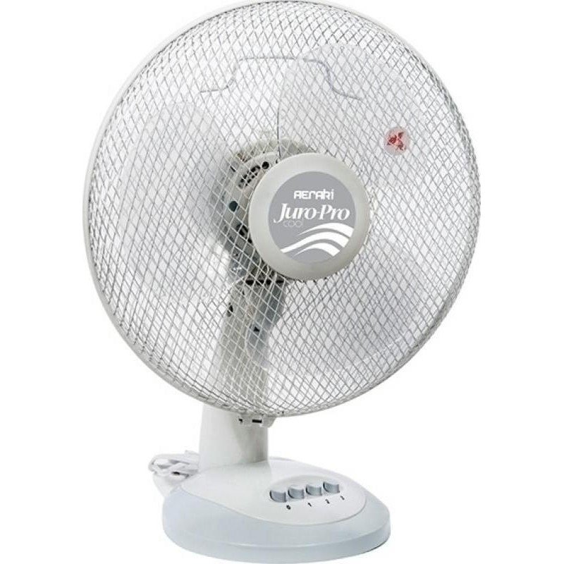Juro-Pro Aeraki Επιτραπέζιος Ανεμιστήρας 50W Διαμέτρου 40cm Λευκός