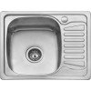 Karag BL 896 Ένθετος Νεροχύτης Inox Σατινέ Μ58xΠ48cm Ασημί