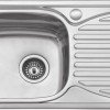 Karag BL 905 Ένθετος Νεροχύτης Inox Σατινέ Μ78xΠ43cm Ασημί