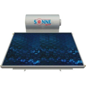 Sonne Phaethon Ηλιακός Θερμοσίφωνας 160 λίτρων Glass Διπλής Ενέργειας με 2.4τ.μ. Οριζόντιο Συλλέκτη