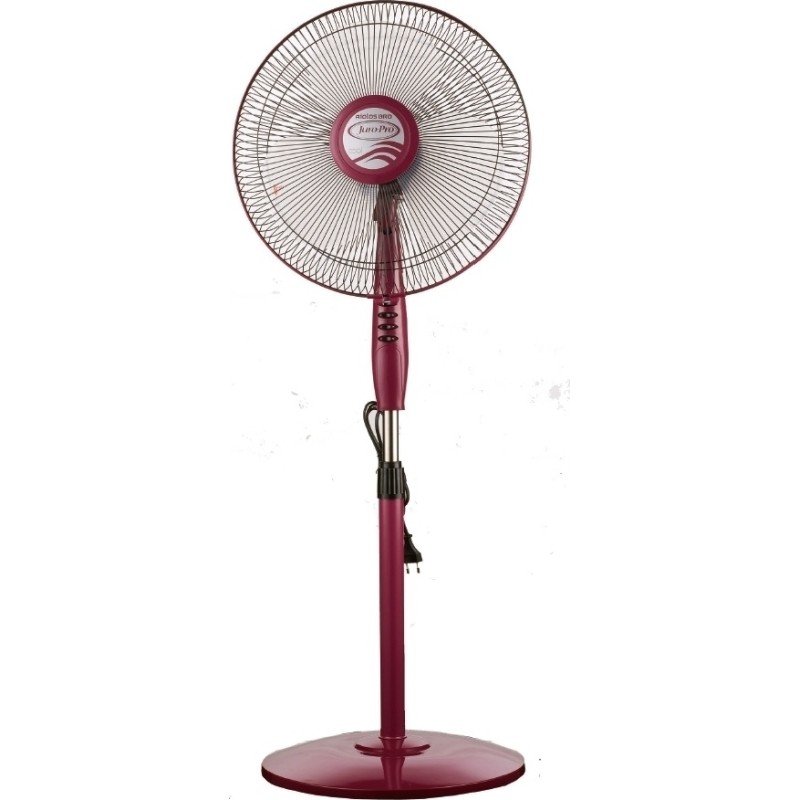 Juro-Pro Aiolos Ανεμιστήρας Ορθοστάτης 50W Διαμέτρου 40cm Κόκκινος