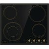 Gorenje EC642CLB Κεραμική Εστία Αυτόνομη Inox 59.5x51εκ.