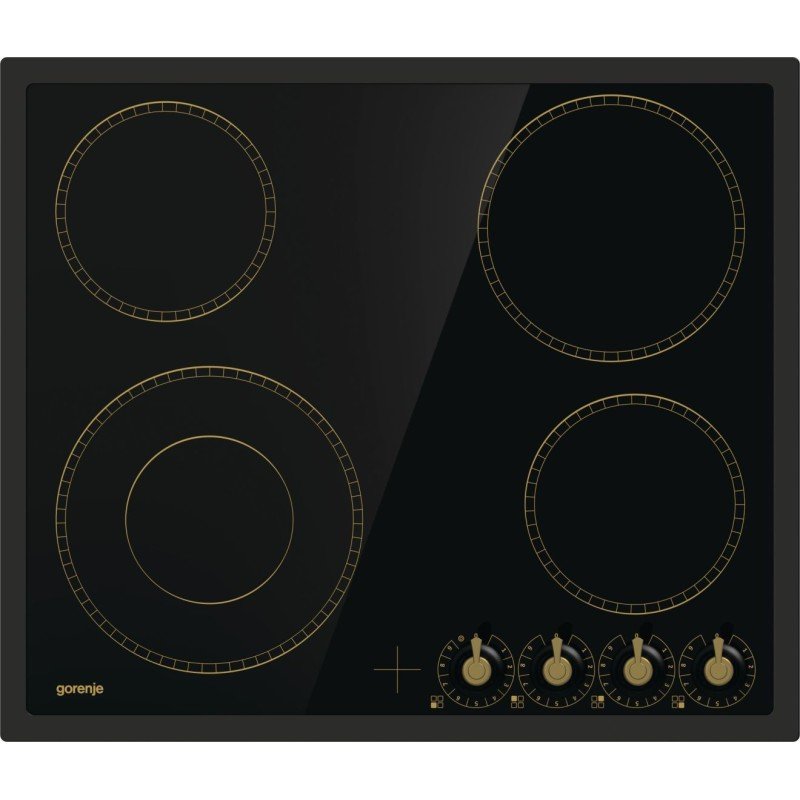 Gorenje EC642CLB Κεραμική Εστία Αυτόνομη Inox 59.5x51εκ.