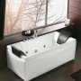 Karag Lilian K-1077 Μπανιέρα Ακρυλική με Υδρομασάζ 175x82cm