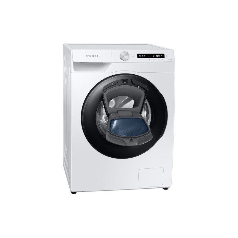 Samsung Πλυντήριο Ρούχων 8kg με Τεχνολογία Ατμού 1400 Στροφών Ecobubble WW80T554DAW/S6