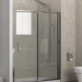 Karag New Flora 500 NFL500120 Διαχωριστικό Ντουζιέρας με Συρόμενη Πόρτα 120x180cm Clear Glass