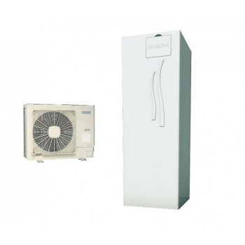 Hitachi Yutaki-S Combi RWD-4.0NWE-260S / RAS-4WHVNPE Αντλία Θερμότητας 11kW Μονοφασική 60°C Split