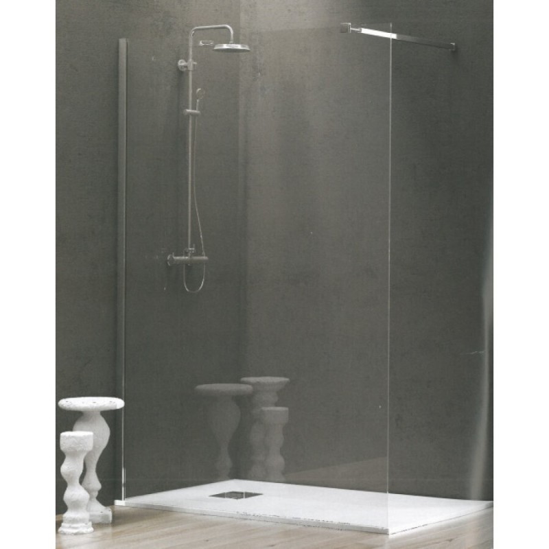 Karag Walkin 1 WAL1C70 Διαχωριστικό Ντουζιέρας 70x200cm Clear Glass Cromo Karag Walkin 1 WAL1C70 Διαχωριστικό Ντουζιέρας 70x200cm Clear Glass Cromo