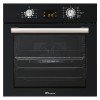 MultiHome MH-6060 Φούρνος άνω Πάγκου 65lt χωρίς Εστίες Π59.5εκ. Μαύρος
