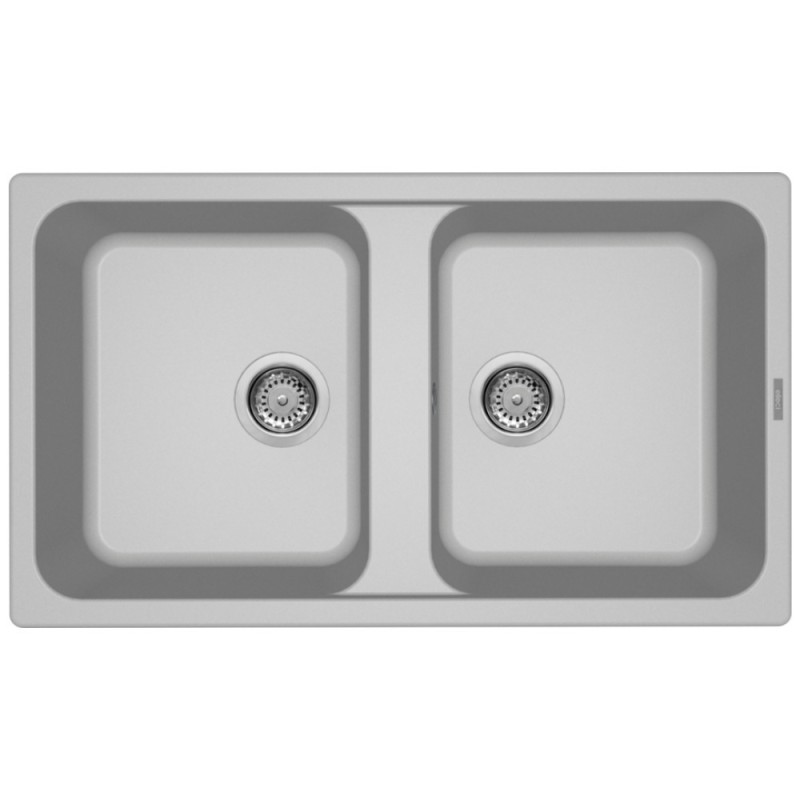 Elleci Life 450 Ένθετος Νεροχύτης από Συνθετικό Γρανίτη Μ86xΠ50cm Aluminium M79