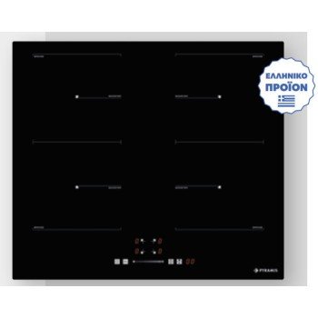 Pyramis PHI63432FMB 174020140 Επαγωγική Εστία Αυτόνομη με Λειτουργία Κλειδώματος 59x52εκ.