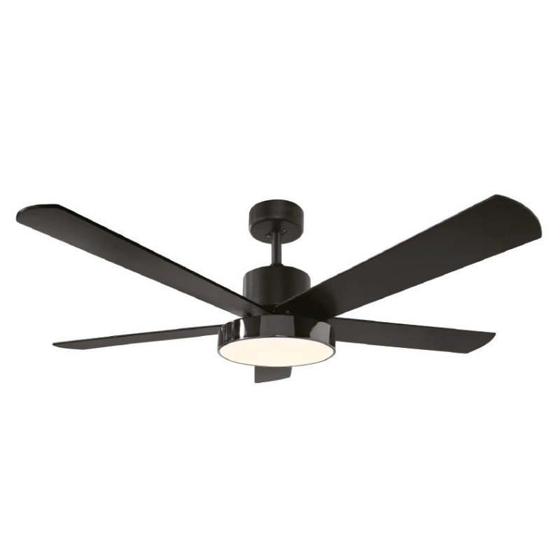 Gruppe 48-1016 Ανεμιστήρας Οροφής 122cm με Φως και Τηλεχειριστήριο Μαύρος Gruppe 48-1016 Ανεμιστήρας Οροφής 122cm με Φως και Τηλεχειριστήριο Μαύρος