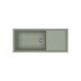 Karag Sintesi 510 Sage Green 82 Ένθετος Νεροχύτης από Συνθετικό Γρανίτη Μ116xΠ50cm Πράσινος