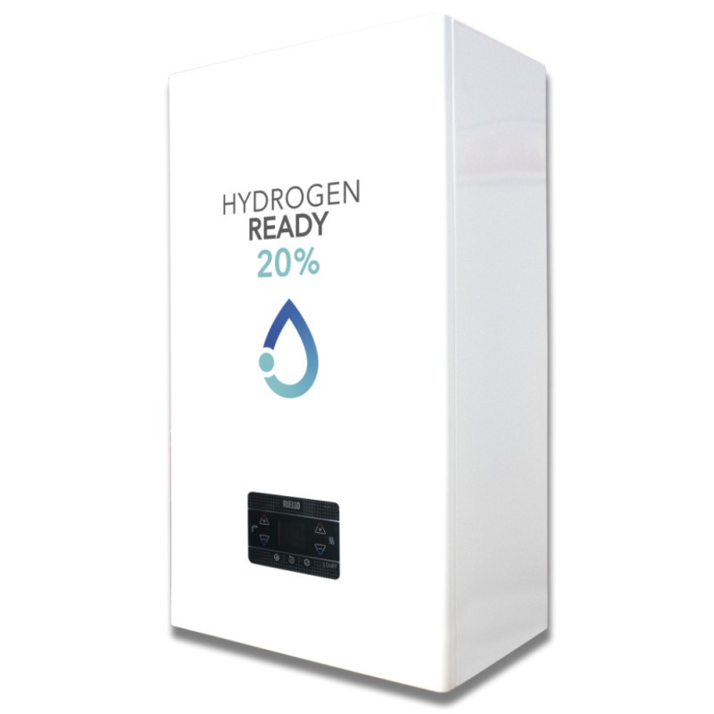 Riello Start Hydrogen Ready 2187407 Επιτοίχιος Λέβητας Συμπύκνωσης Αερίου με Καυστήρα 25800kcal/h