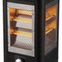 Primo PRQH-81118 Θερμάστρα Χαλαζία 2000W Μαύρη (810118)