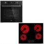 Teka HSB 6350 FBK+ TBC 64010 TTC Φούρνος άνω Πάγκου 71lt με Κεραμικές Εστίες Π59.5εκ. Μαύρος