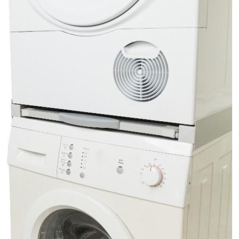 Roller Kappatos 00719 Inox Συνδετικό Πλυντηρίου/Στεγνωτηρίου με Συρτάρι 60x60εκ