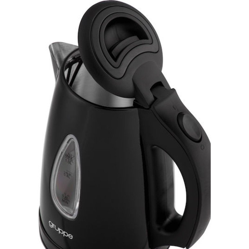 Gruppe ΗΗΒ1018 Βραστήρας 1lt 1630W Μαύρος Gruppe ΗΗΒ1018 Βραστήρας 1lt 1630W Μαύρος