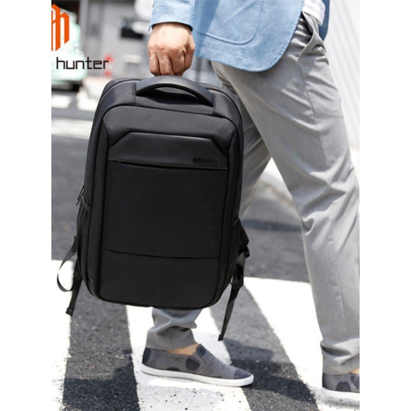 ARCTIC HUNTER τσάντα πλάτης B00111 με θήκη laptop 15.6", 20L, μαύρη B00111-BK