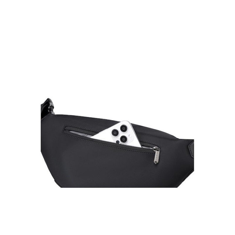 ARCTIC HUNTER τσάντα Crossbody XB00837, 3.5L, μαύρη XB00837-BK