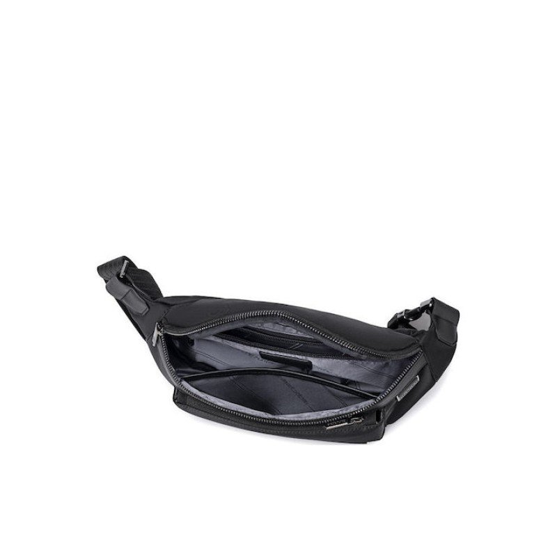 ARCTIC HUNTER τσάντα Crossbody XB00837, 3.5L, μαύρη XB00837-BK
