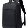 GOLDEN WOLF τσάντα πλάτης GB00705 με θήκη laptop 15.6", 17L, μαύρη GB00705-BK