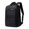 GOLDEN WOLF τσάντα πλάτης GB00707 με θήκη laptop 15.6", 21L, μαύρη GB00707-BK