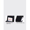 GOLDEN WOLF τσάντα Crossbody GXB00725, 4L, μαύρη GXB00725-BK