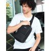 GOLDEN WOLF τσάντα Crossbody GXB00725, 4L, μαύρη GXB00725-BK