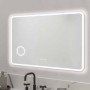 Καθρέπτης Μπάνιου Με LED Kolossos Specchio Rettangolare (120x70cm) 8712780