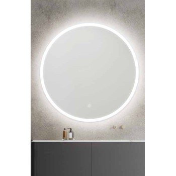 Καθρέπτης Μπάνιου Με LED Kolossos Aura (60x60cm) 876680