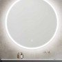Καθρέπτης Μπάνιου Με LED Kolossos Aura (60x60cm) 876680