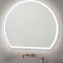 Καθρέπτης Μπάνιου Με LED Kolossos Ovale 800x683mm 878780