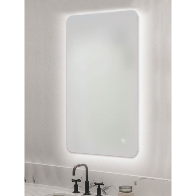 Καθρέπτης Μπάνιου Με LED Kolossos Square (60x80cm) 876880
